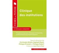 Clinique Des Institutions - 11 Fiches Pour Comprendre