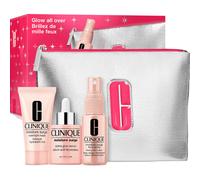 Clinique Soin-de-la-peau Soin-hydratantGlow All Over 1x Moisture Surge Active Glow Serum 30 ml + 1x Moisture Surge Face Spray 30 ml + 1x Moisture Surge Overnight Mask 30 ml 1 Stk.