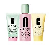Clinique Kit Peau Saine Basic 3 Temps™ Peaux mixtes à grasses