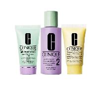 Clinique Kit Peau Saine Basic 3 Temps™ Peaux sèches à mixtes