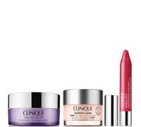 Clinique LF Exclusive Cleanse, Treat and Colour Cherry Bundle (Worth €91.00)