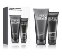 Clinique Mini Kit Cleanse + Hydrate Coffret cadeau pour homme