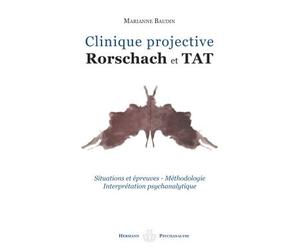 Clinique projective Rorschach et TAT - Marianne Baudin - Hermann - broché - Essai