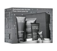Clinique Soin-de-la-peau Soin-hydratantRefreshed Skin For Him 1x Clinique for Men Face Scrub 100 ml + 1x Clinique for Men Moisturizing Lotion 100 ml + 1x Clinique for Men Charcoal Face Wash 50 ml +1x