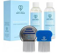 Clinique: Shampoing & Lotion Anti-Poux Double Puissance - Élimine Poux & Lentes Avec Deux Peignes Inclus.