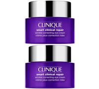 Clinique Smart Clinical Repair™ Crème Yeux Correction Rides - Soin des Anti-Âge Ophtalmique 2x15 ml