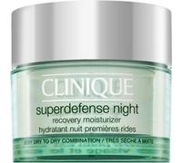 Clinique Superdefense Night Recovery Moisturizer 1/2 Very Dry To Dry Nachtcreme für trockene Haut 50 ml