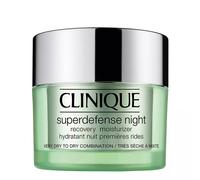 Hydratant de récupération de nuit Clinique Superdefense 50ml (Types de peaux 1/2)