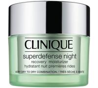 Hydratant de récupération de nuit Clinique Superdefense 50ml (Types de peaux 1/2)