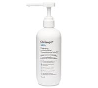 Clinisept Skin Nettoyant pour la peau à l'acide hypochloreux haute pureté avec pompe Solution professionnelle de préparation de la peau en clinique pour l'hygiène pré et post-traitement sans alcool