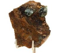 CLINOCHLORE - Pierre Naturelle en Provenance de France, Olmeta-di-Capocorso - Cristal Vert Rare, Propriétés de Guérison et de Purification - 1.96 ct - Certificat d'Authenticité Inclus 12 x 10 x 2 mm V