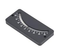 Clinomètre à Tube Testeur d'angle Compact pour Inclinomètre de -40 à 40 Degrés, Lecture Claire pour la Mesure Horizontale du Micro-Angle, Boîtier ABS pour Une Utilisation en Extérieur, 1 X