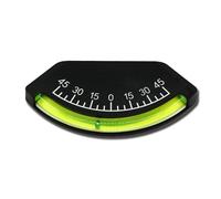 Clinomètre d'angles de talon durable pour des mesures précises des angles de talon, se monte facilement sur les cloisons de bateaux, compteur d'inclinaison facile à lire