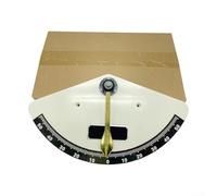 Clinomètre marin de type pendule avec mécanisme en cuivre pour une mesure d'inclinaison de haute précision sur bateau, yacht, camping-car, construction en bakélite