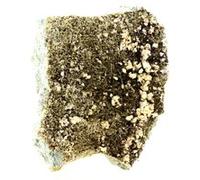 CLINOZOISITE - Pierre Naturelle en Provenance de France, Marine de Scala, Cap Corse, Bastia - Cristal Vert Olive, Puissant, Énergie Positive 5767.0 ct - Certificat d'Authenticité Inclus 112 x 90 x 59