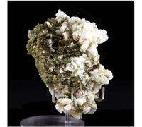 CLINOZOISITE - Pierre Naturelle en Provenance de France, Marine de Scala, Cap Corse - Cristal Rare et Puissant pour la Guérison Spirituelle 243.0 ct - Certificat d'Authenticité Inclus 50 x 42 x 21 mm