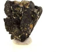 CLINOZOISITE - Pierre Naturelle en Provenance de France, Marine de Scala, Cap Corse - Cristal Vert Olive, Lithothérapie, 19.20 ct - Certificat