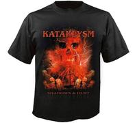 CLINSIS Kataklysm Shadows & Dust T-Shirt Casual Graphic Vintage Gift Tops Black S