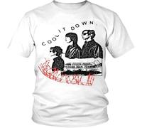CLINSIS Men's Hot Yeah Yeah Yeahs Band Album Collection Singer T Shirt White M