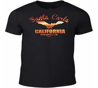 CLINSIS Men's Santa Carla T-Shirt - Inspired by Film Vampires Frog Brothers US Black S