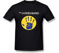 CLINSIS Men's The J. Geils Band Sanctuary T Shirt Black XXL