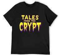 CLINSIS Tales from The Crypt Horror Movie T Shirt Black XL
