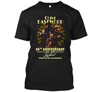 Clint Eastwood 66Th Anniversary 1954-2020 Thank You for The Memories T Shirt Gift Tee for Men Size L