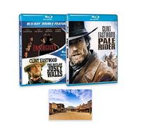 Clint Eastwood Classic Blu-Ray Collection: (The Outlaw Josey Wales + Unforgiven + Pale Rider) + Including Bonus Art Card