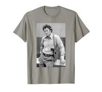 Clint Eastwood dans Le rôle de Dirty Harry Magnum Force par Julian Wasser T-Shirt, Homme, Ardoise, L