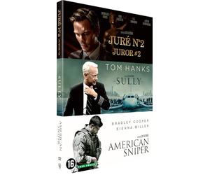 Clint Eastwood - Juré N°2 + Sully + American Sniper [DVD]