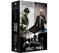 Clint Eastwood - Portraits De Héros - Le 15h17 Pour Paris + Sully + American Sniper - Pack