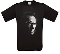 Clint Eastwood T-shirt, Noir , XXXL