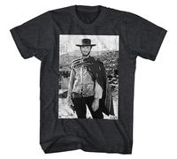 Clint Eastwood Western The Good The Bad and The Ugly Photo Movie T Shirt Tee for Men Black L