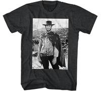 Clint Eastwood Western The Good The Bad and The Ugly Photo Movie T-Shirt Tee Manches Courtes(Small)