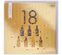 Clintons: 18th Shack 'N' Vac, 1163292 Carte d'anniversaire 18ème anniversaire 159 x 159 mm Multicolore