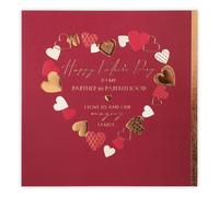 Clintons: Carte de fête des pères avec inscription « To my partner in Parenthood » 159 x 159 cm