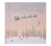 Clintons: Carte de Noël pour grand-mère et grand-père Motif cerf