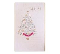 Clintons: Carte de Noël pour maman Motif sapin avec boules pailletées