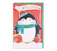 Clintons: Carte de Noël pour maman pingouin