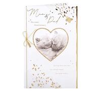 Clintons: Cute Kittens 1153030 Carte d'anniversaire pour maman et papa 241 x 161 mm
