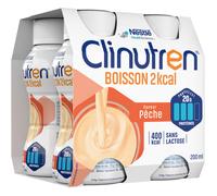 Clinutren Nutrim Boisson 2kcal Saveur Pêche 4x200ml