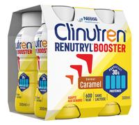 Clinutren Renutryl Booster Nutriment Saveur Caramel 4x300ml