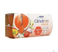 Clinutren Soupe Velouté légumes du soleil complément nutritionnel Aliment 4x200 ml