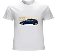 Clio Williams Hothatch Icon of The 90s Men's T Shirt Unisex Clothing White XL