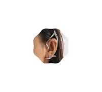 Cliory Lot de 2 paires de boucles d'oreilles elfe pour cosplay et grimpeur - Accessoires de fée pour femme, Métal, Pas de gemme