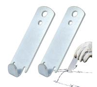 Clip - 2X Clips Steel Twisters | Rustproof Multifunctional Fence, Ergonomic Twisting for Clips