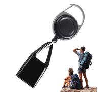 Clip à briquet | Porte-clés briquet rétractable portable | Porte-clés briquet avec laisse pour voyage, camping, randonnée, pêche, étui à briquet pour la maison ou le quotidien