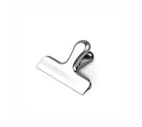 Clip à charnière en métal, en acier inoxydable, pince à papier pour fichiers, alimentaire pour alimentaire, stockage de documents photo, trombones