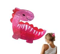 Clip à cheveux acrylique, clips à griffe acrylique - Clips de dinosaures drôles en acrylique | Strong Hold Accessoires Accessoires Coiffe de coiffure Outils non glissants pour la plage d'anniversaire