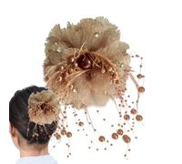 Clip à cheveux de s hawaïens, pince à cheveux de - Perles Tassels Bud Barrette en épingle à cheveux Bulle,Boho épingles de la mariée, de faux accessoires de cheveux de couvre-chefs pour femmes, fille